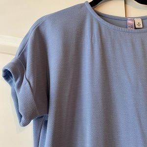 Francesca’s Alya Periwinkle Blue T-Shirt Dress